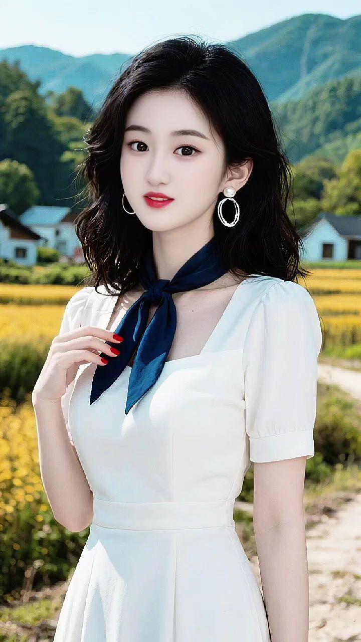 乡村气息田园风 乡间甜美穿搭 自然温柔风 治愈系田园风 清新气质风