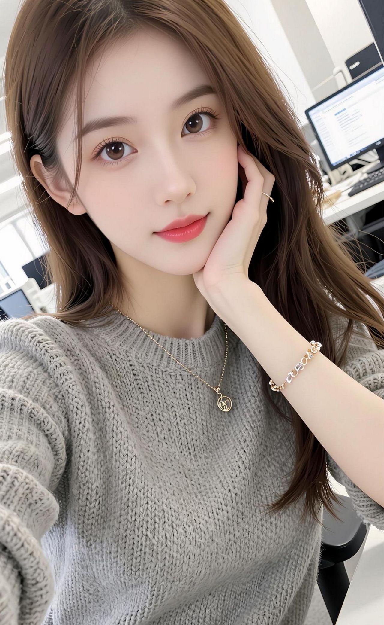 静坐思悠远，心随景自闲。