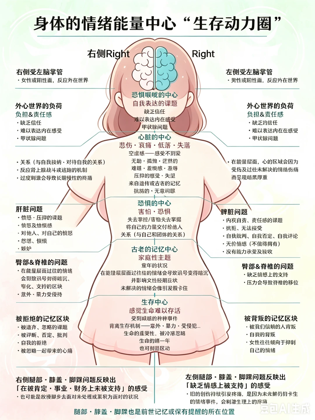 【情绪能量】严重时会堵塞你的身体