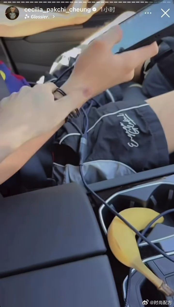Lucas有驾照了张柏芝坐Lucas副驾 张柏芝儿子Lucas已经有驾照了，张柏