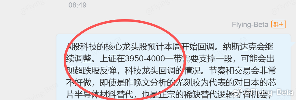 本周都在铁粉群集体活动。昨晚和今天早上都提醒和分析了科技和消费老登本周会节奏互切