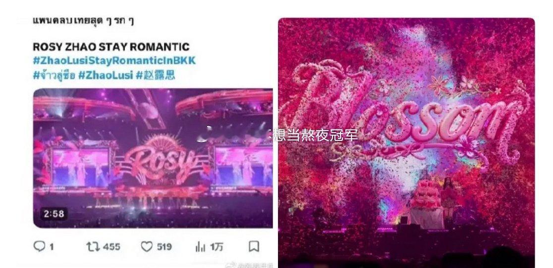 tg. 赵露思、虞书欣演唱会的造型和创意，又被网友说撞车了。。。感觉会不会有点儿