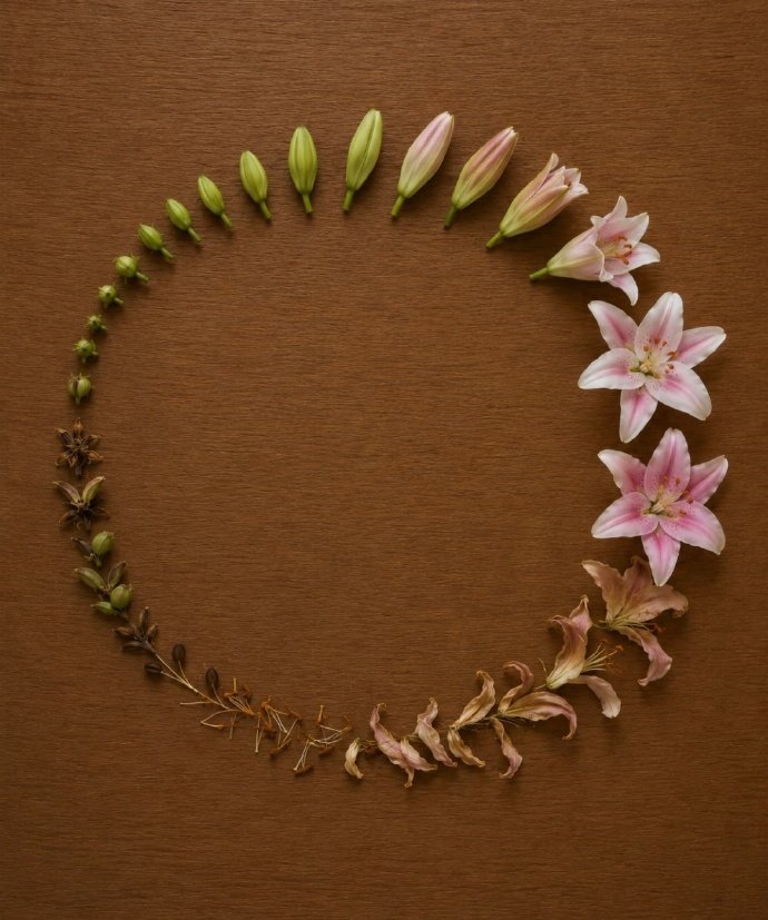 “  花开随缘，花落随心 …  ” 