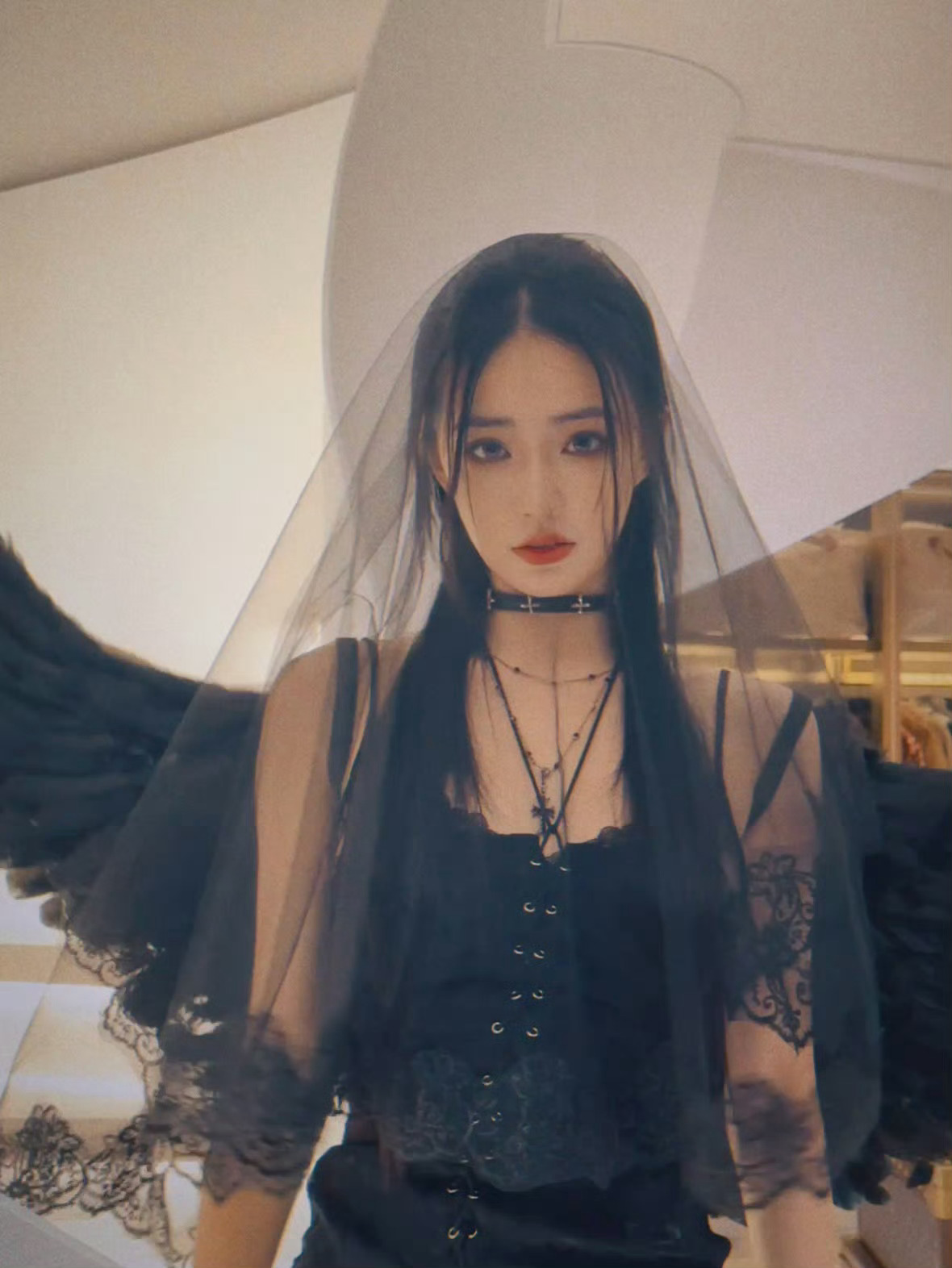 徐璐cos黑色恶魔天使～ ​​​