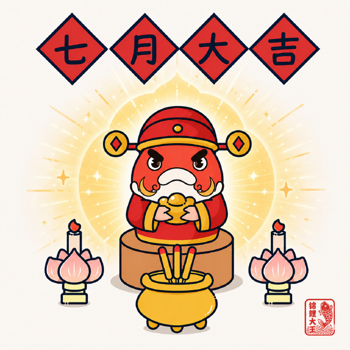 七月大吉，好事会一件接着一件发生🙏 