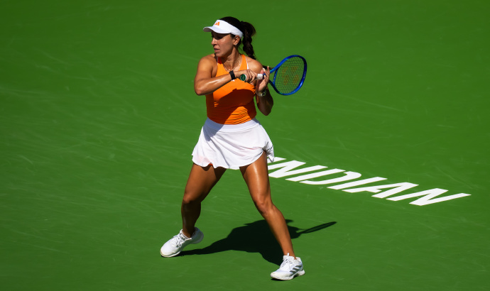 印第安维尔斯赛：佩古拉逆转奥斯塔彭科，晋级女单16强