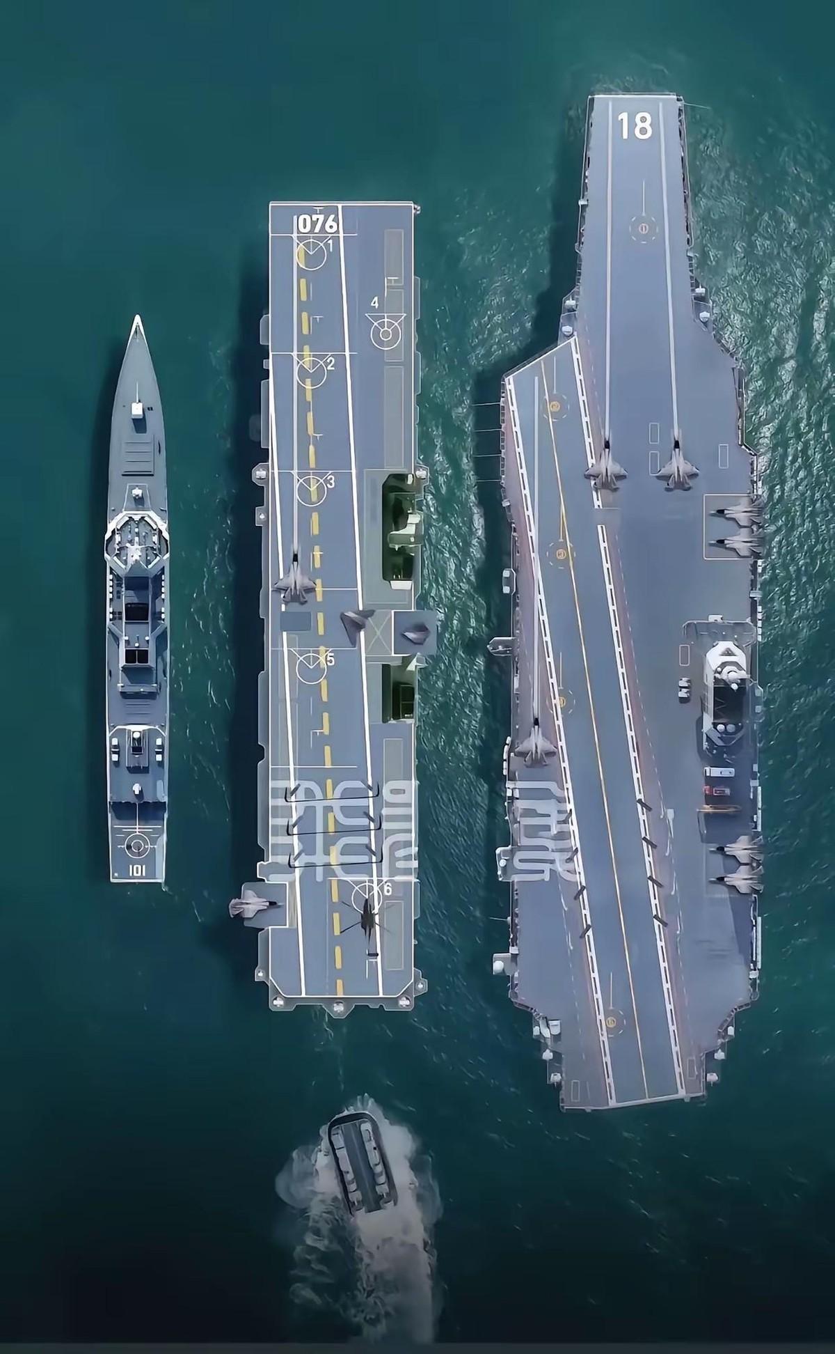 为什么不能南北船厂同时开建航母？
美国海军试过。 
两艘航母开工最短间隔三年，就