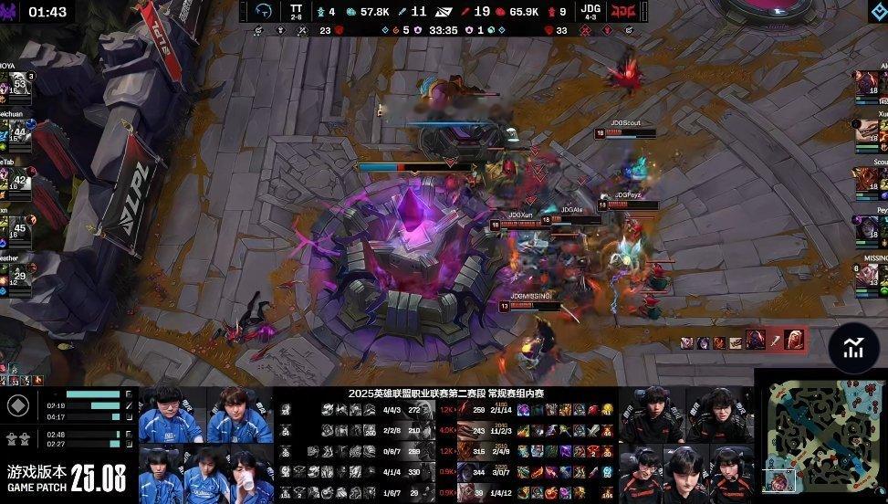 【2025LPL第二赛段 JDG 1-0 TT】JDG先下一城，看完这场比赛，你