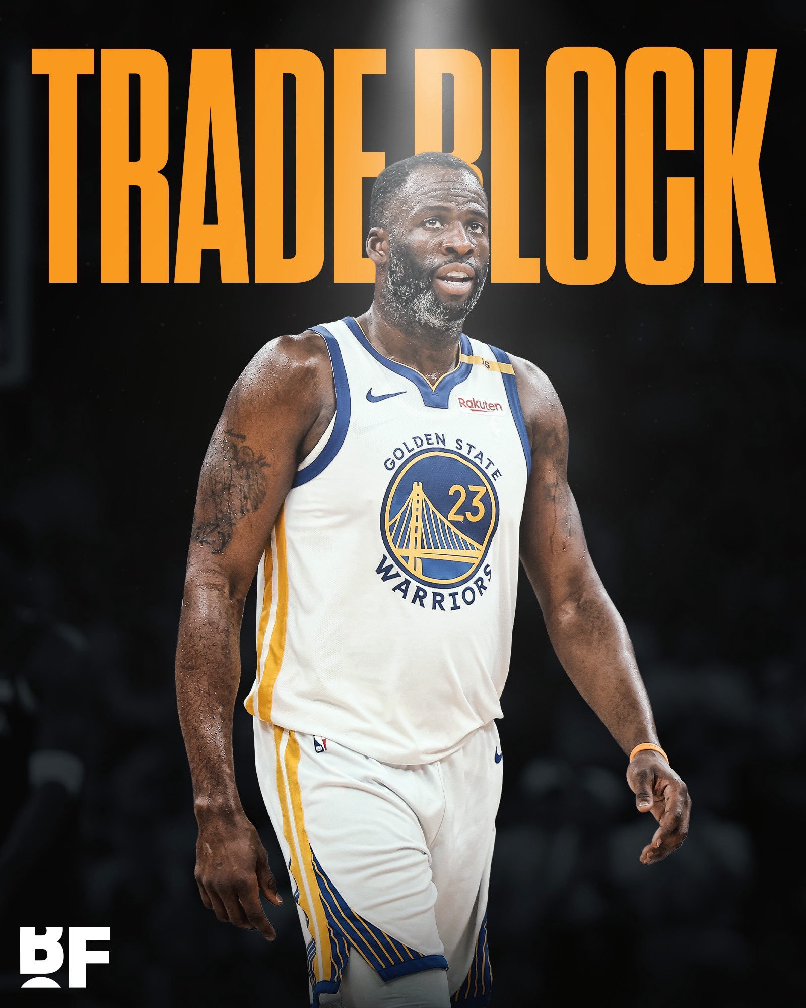 勇士队记：勇士正式将铁牛摆上货架。😂😂NBA