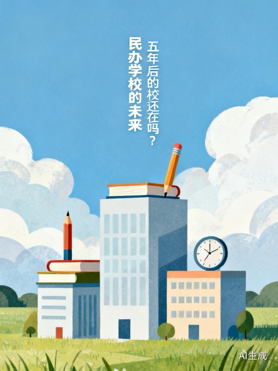 五年后，你的民办学校还存在吗？
这个问题，一直萦绕在每一位民办学校老板的心上。