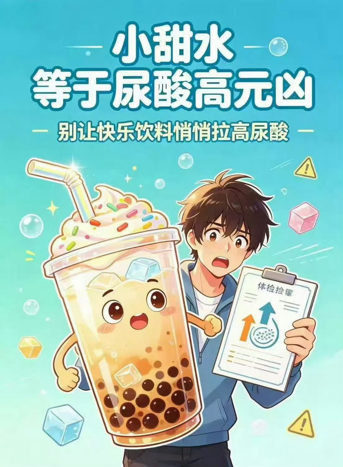 全国近三分之一青年男性尿酸超标当代青年男性的健康警钟已经敲响，近三分之一人存在尿