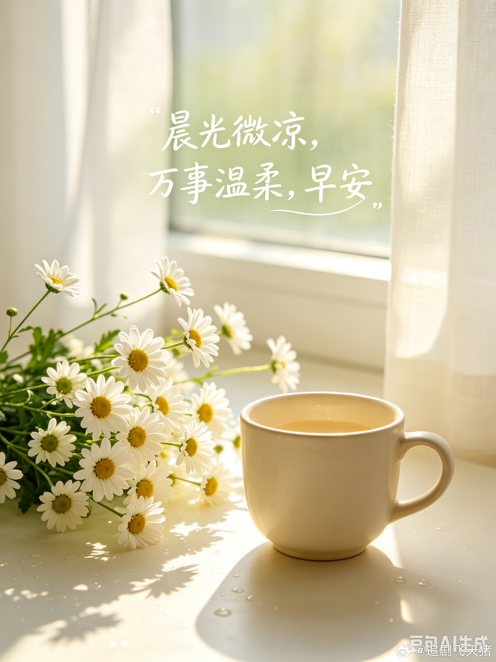 早安！晨光如约而至，驱散所有疲惫。生活藏着无数小温柔，静下心就能遇见。愿大家三餐