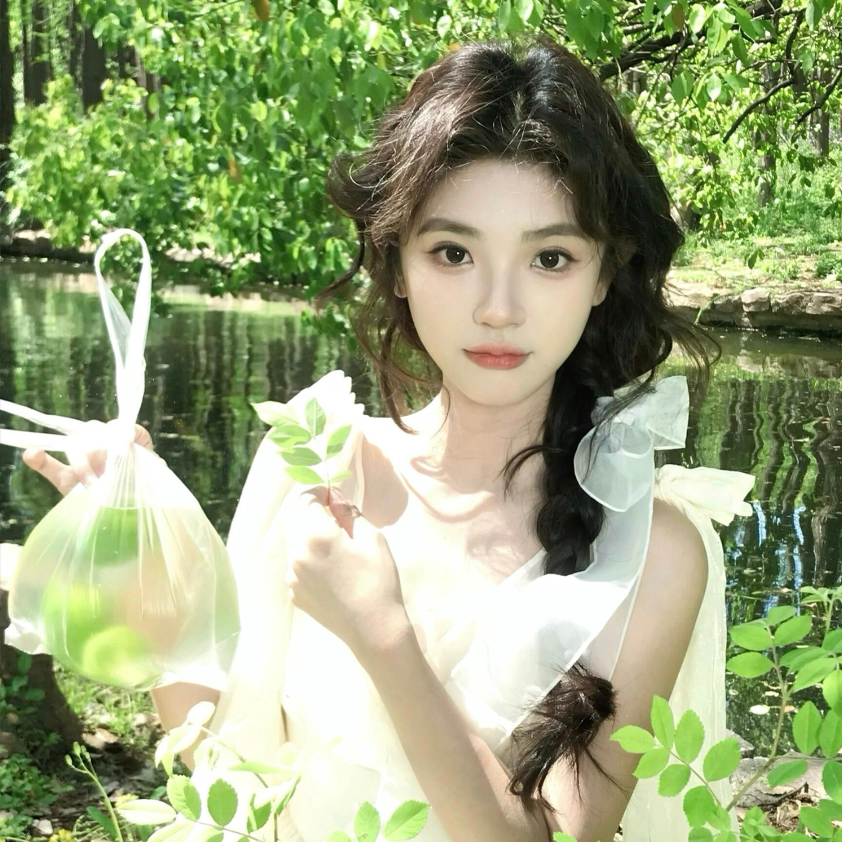 女生头像｜绿色系头像｜夏日头像｜高清无水印 