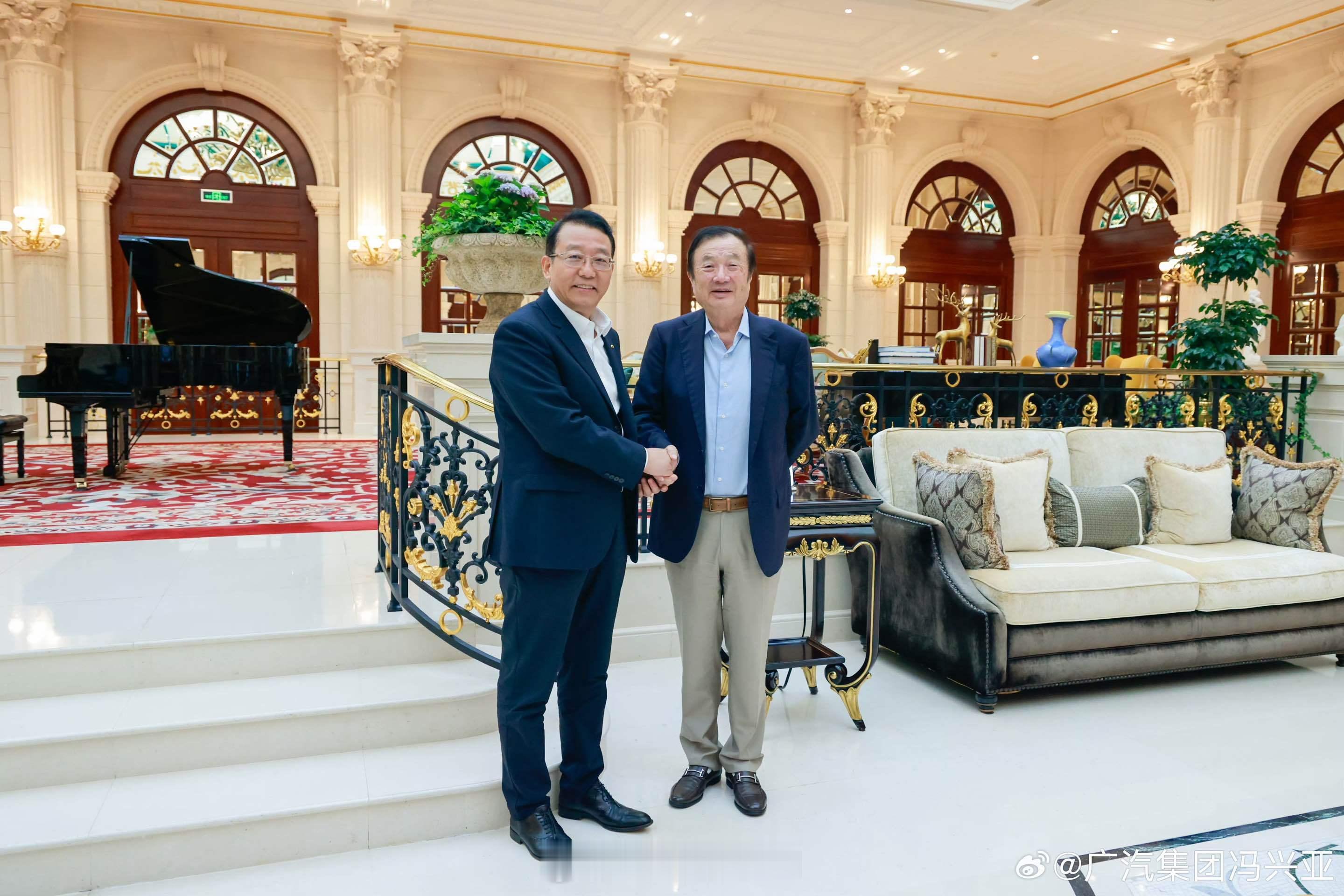 华为➕广汽共同打造全新品牌“启境”官宣从任老爷子与冯董的会面，到今天全新品牌启境