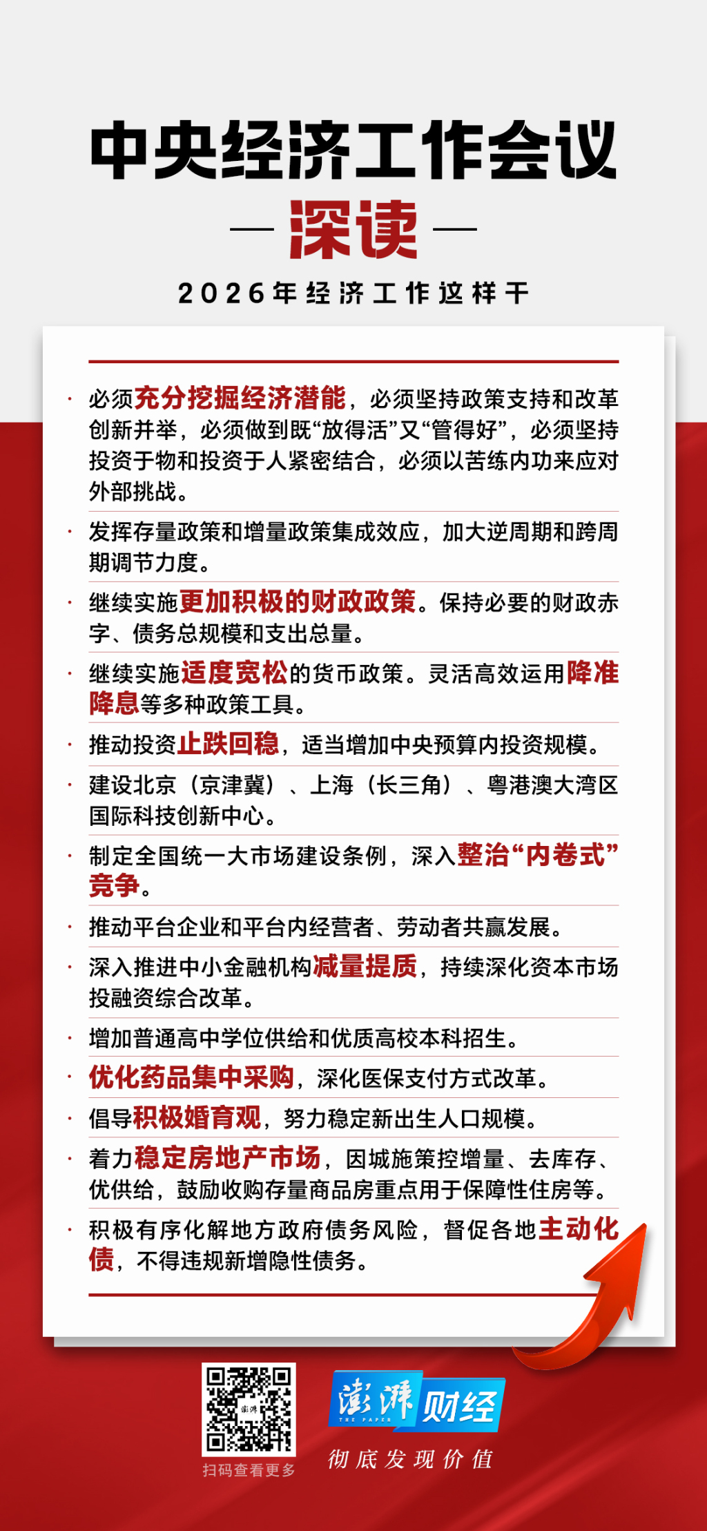 中央经济工作会议深读｜2026年经济工作这样干