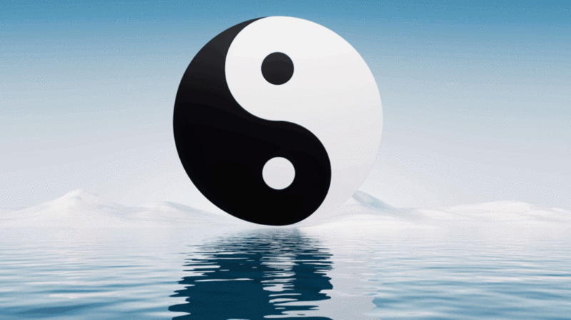 我的很多粉丝，到现在也不理解阴阳，一阴一阳为之道，我们观察太极图，阴阳鱼，☀️ 