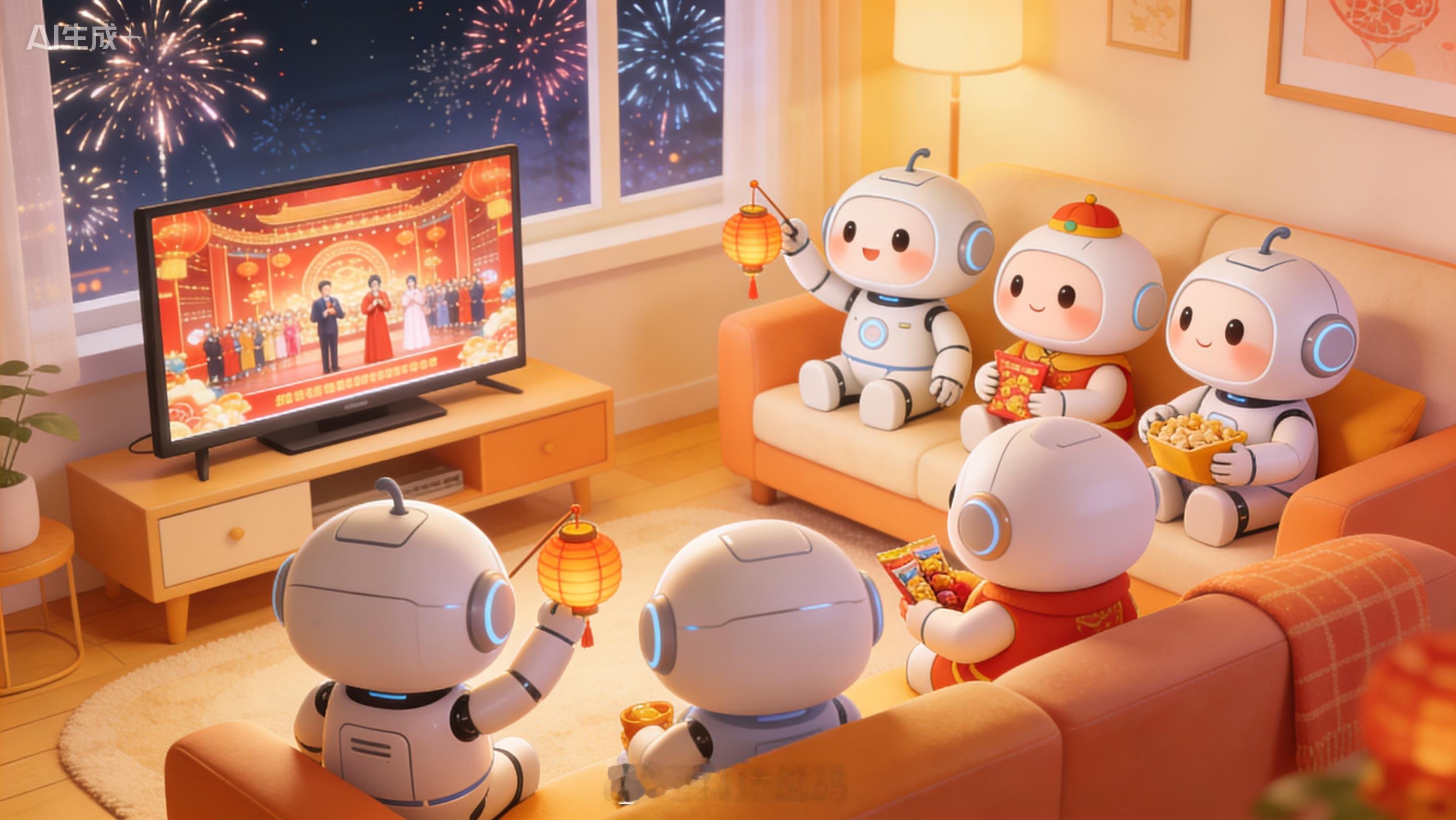 再过几年，机器人也能看春晚，过春节了 
