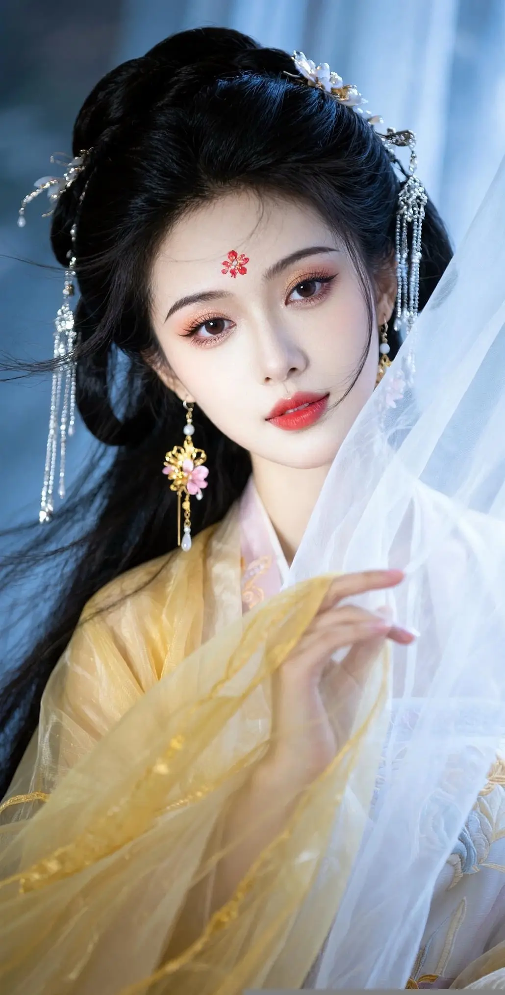 AI黄纱古风写真 ai创作 玩法合伙人计划 情绪音乐玩法新风向ai写真