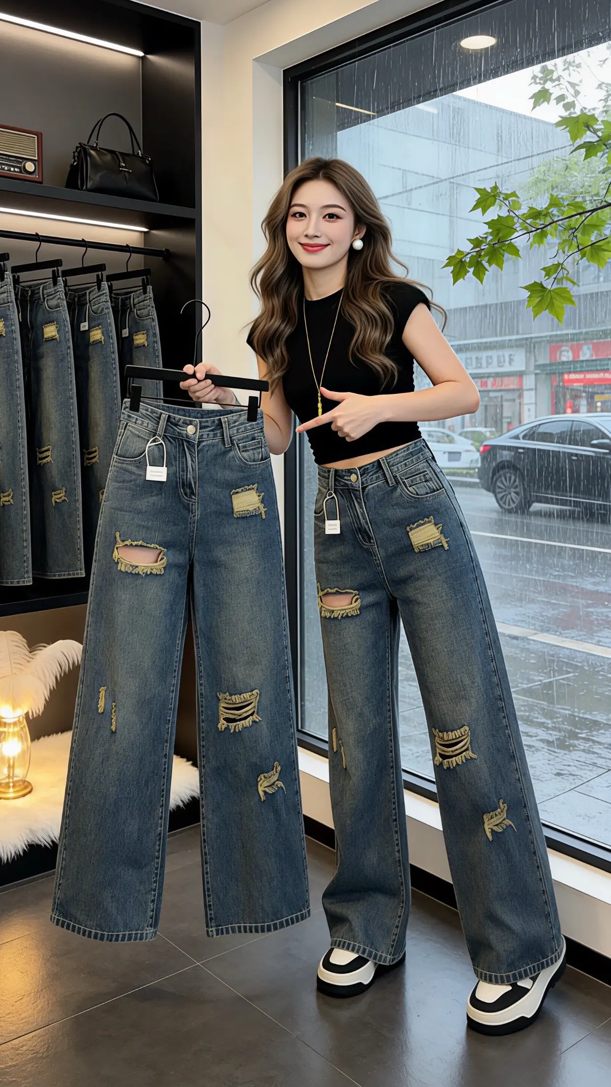 怎么将牛仔裤穿出高级感 一条牛仔裤搞定一周穿搭 好看的牛仔裤怎么会嫌多...