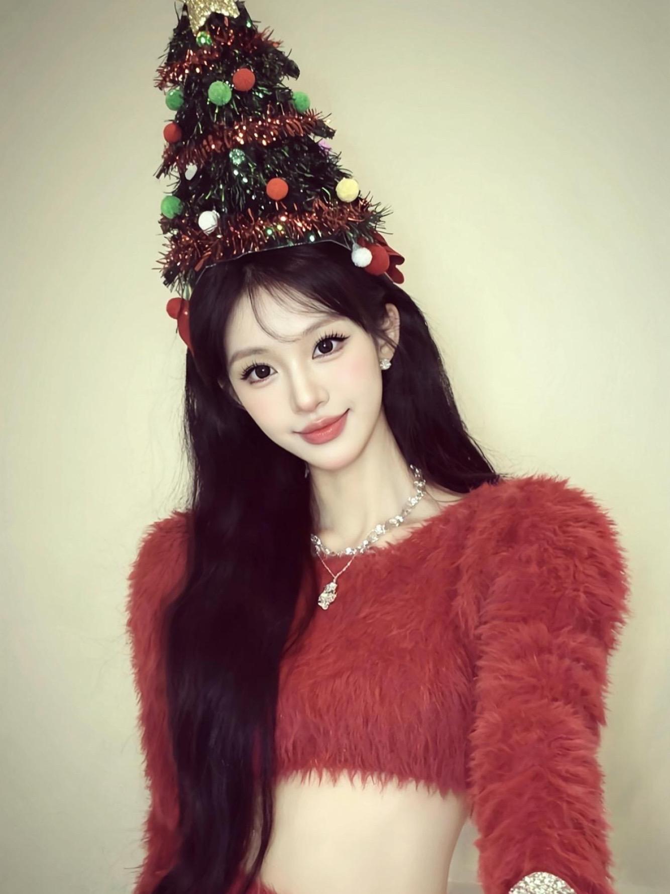 🔥外网超火的圣诞树头拍了！˚₊☃︎❄︎🎄🧣