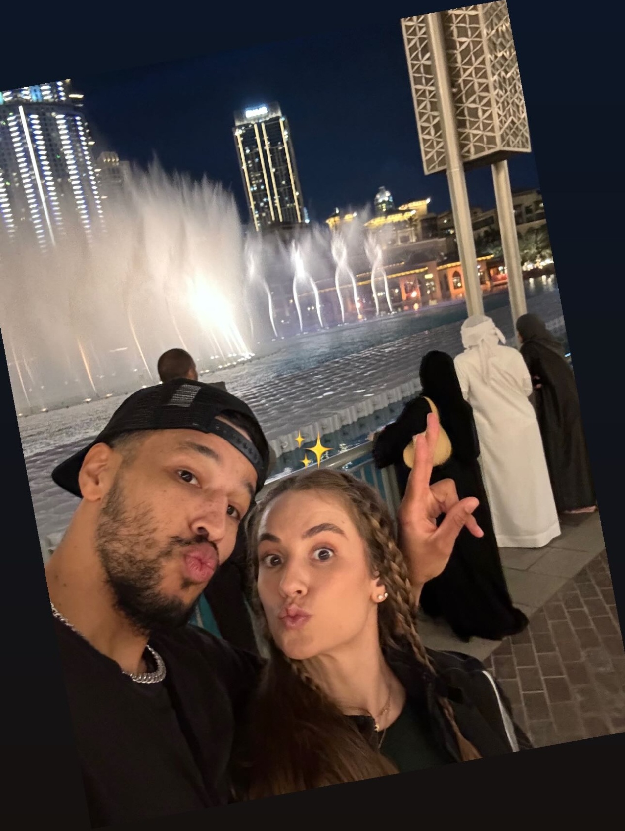 情人节杰林、索伯和罗伯森晒照❤️2026nba全明星雷霆