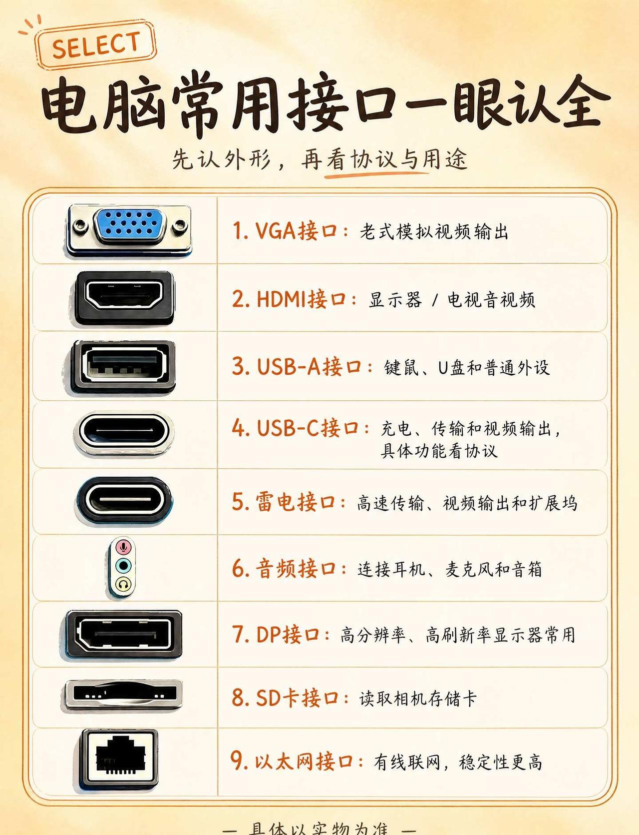 长得一样功能却不同？电脑接口避坑指南🔌
电脑接口 科普数码 拓展坞 数码使用小
