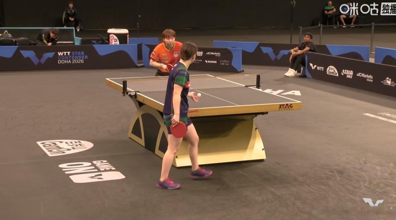 朱雨玲2-2大藤沙月 