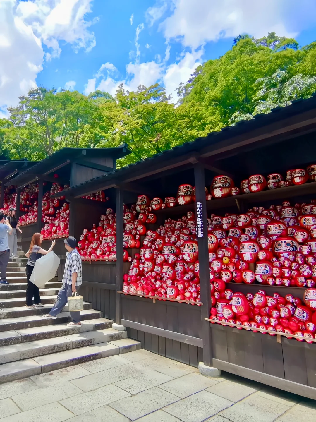 🇯🇵大阪最可爱的达摩寺庙🪆