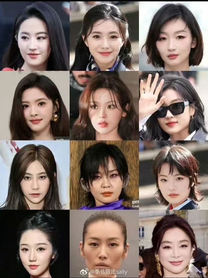 巴黎时装周上的中国女明星时装周上的中国女明星巴黎时装周上的中国女明星，好美，确实