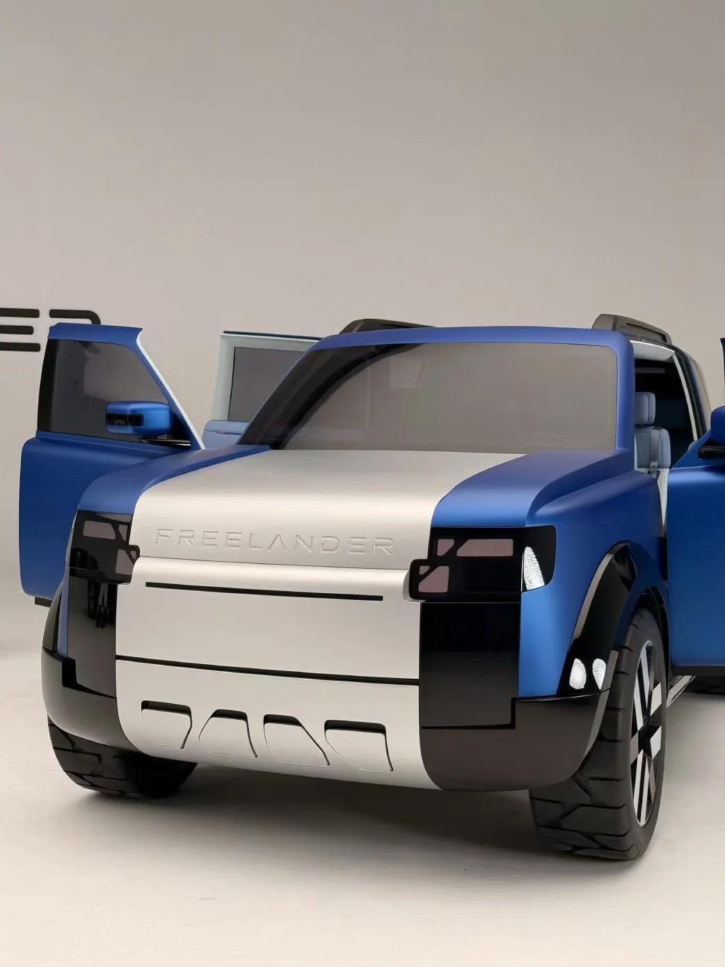 路虎FREELANDER神行者品牌首款概念车---神行者97外观.【来自懂车帝车