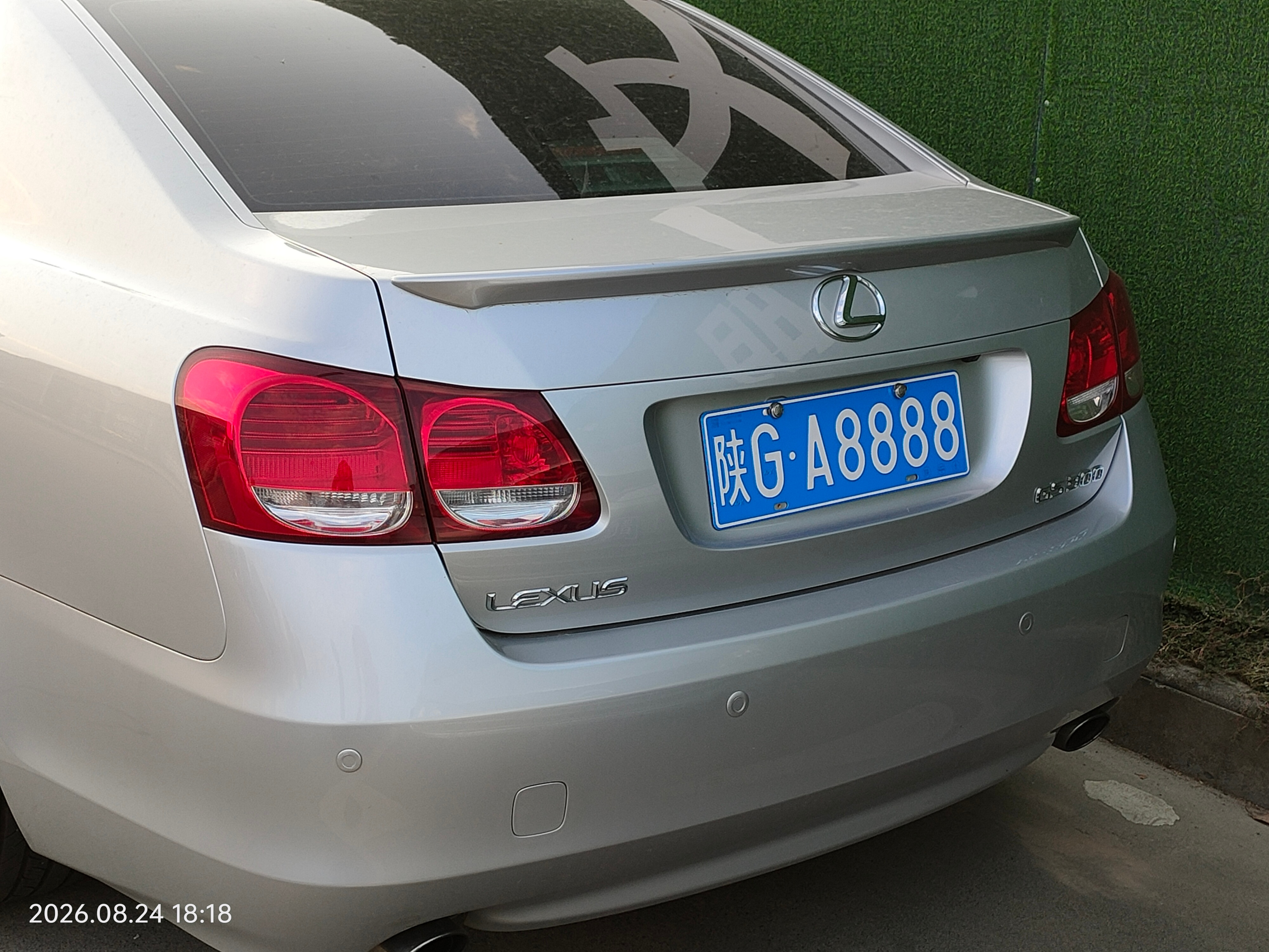 全球车牌[超话] 陕GA8888雷克萨斯GS300  ​​​