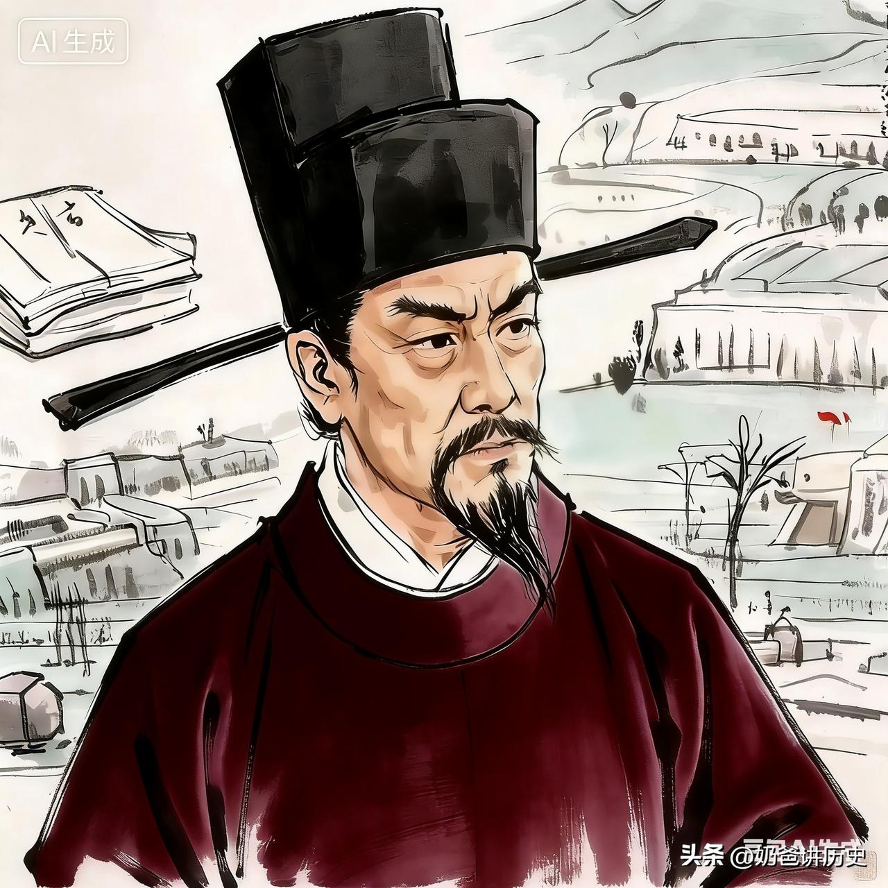 公元1076年，王安石二次罢相，退居江宁（今南京）半山园。半山园附近有谢公墩，相