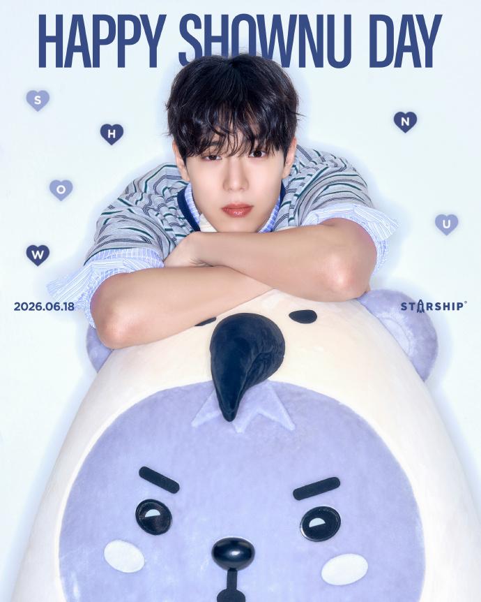 HAPPY BIRTHDAY SHOWNU 🐻♥️
一起为SHOWNU的生日庆