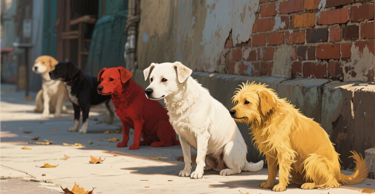 流浪狗的生存奇迹：有一顿没一顿，它们怎么活到现在？

今天在文旅现场，看到几只流