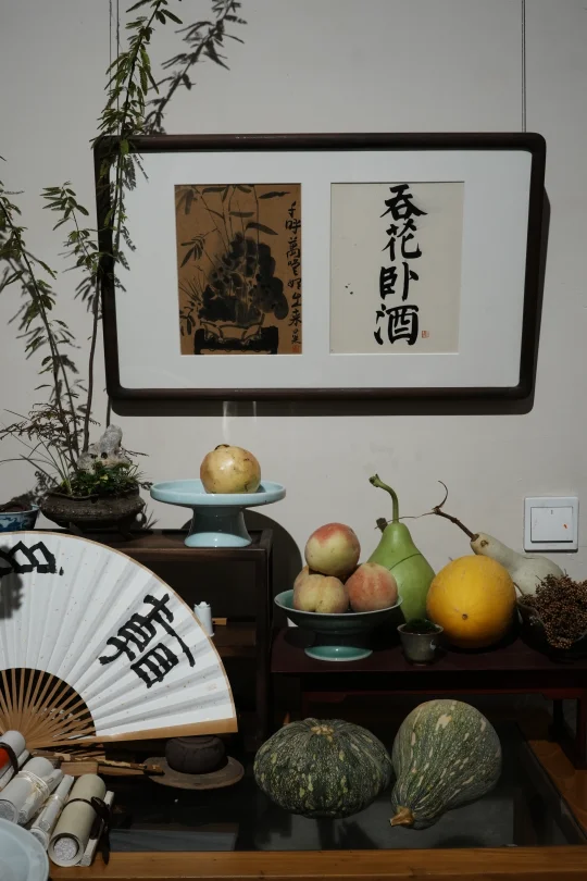 这个清供有点猛