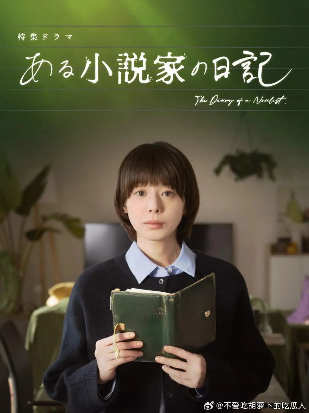 今日新剧上线 夏帆主演NHK特集某小说家的日记今日上线。，主角·江藤惠是一名中坚