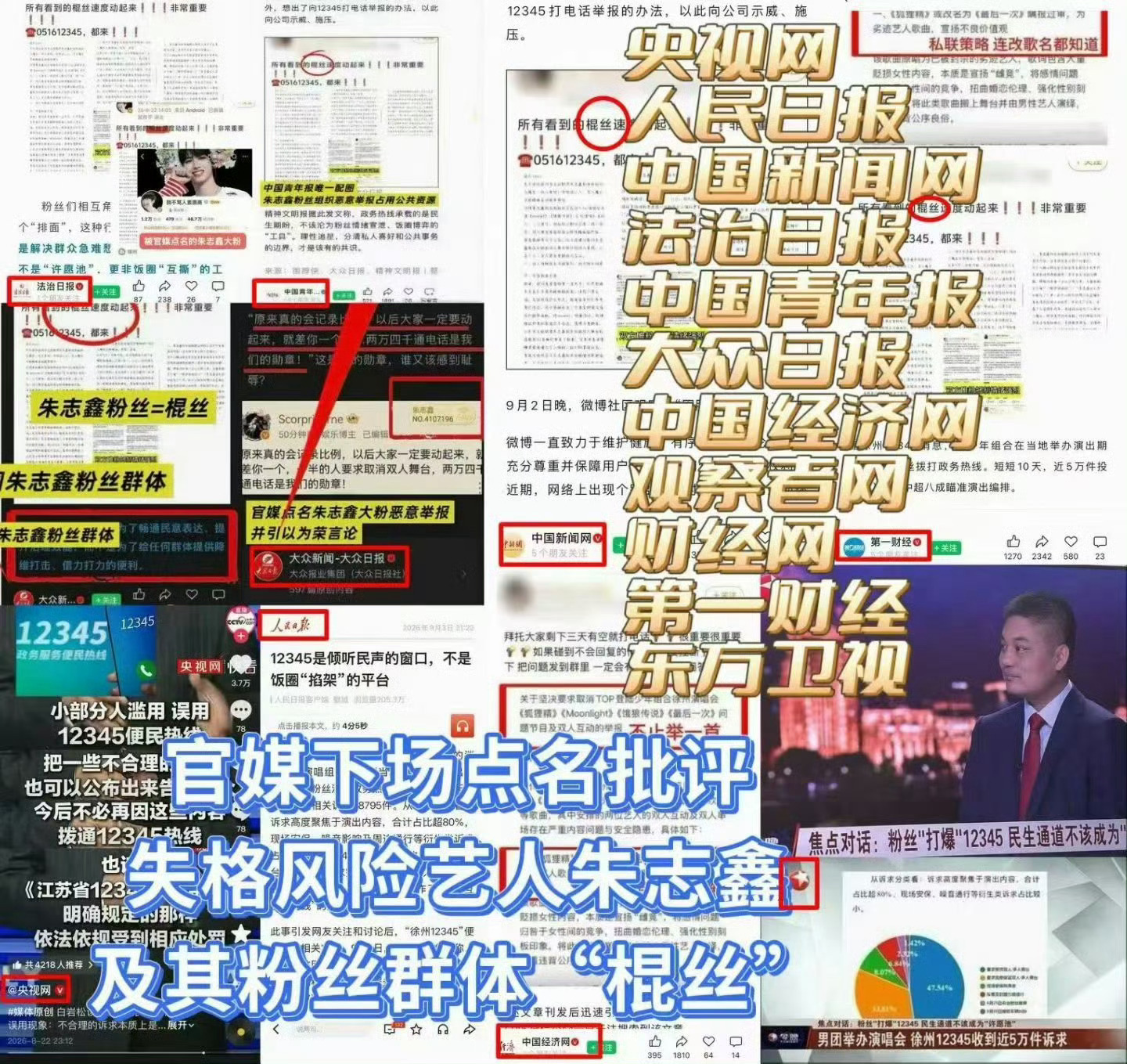 TF三代艺人活动取消火烧到自己身上知道疼了 ​​​