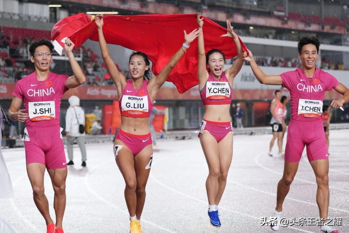 随着4×100米混合接力中国队逆转夺冠，中国田径队结束了所有比赛日程。
本届亚运