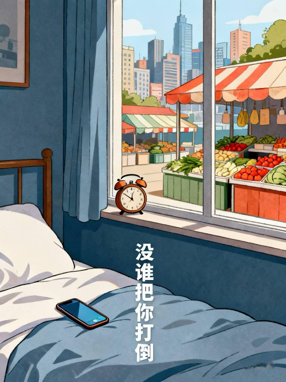 你是这样的吗？

闹钟第五遍响的时候，骨头缝里还嵌着昨天的困。

挤进地铁，背贴