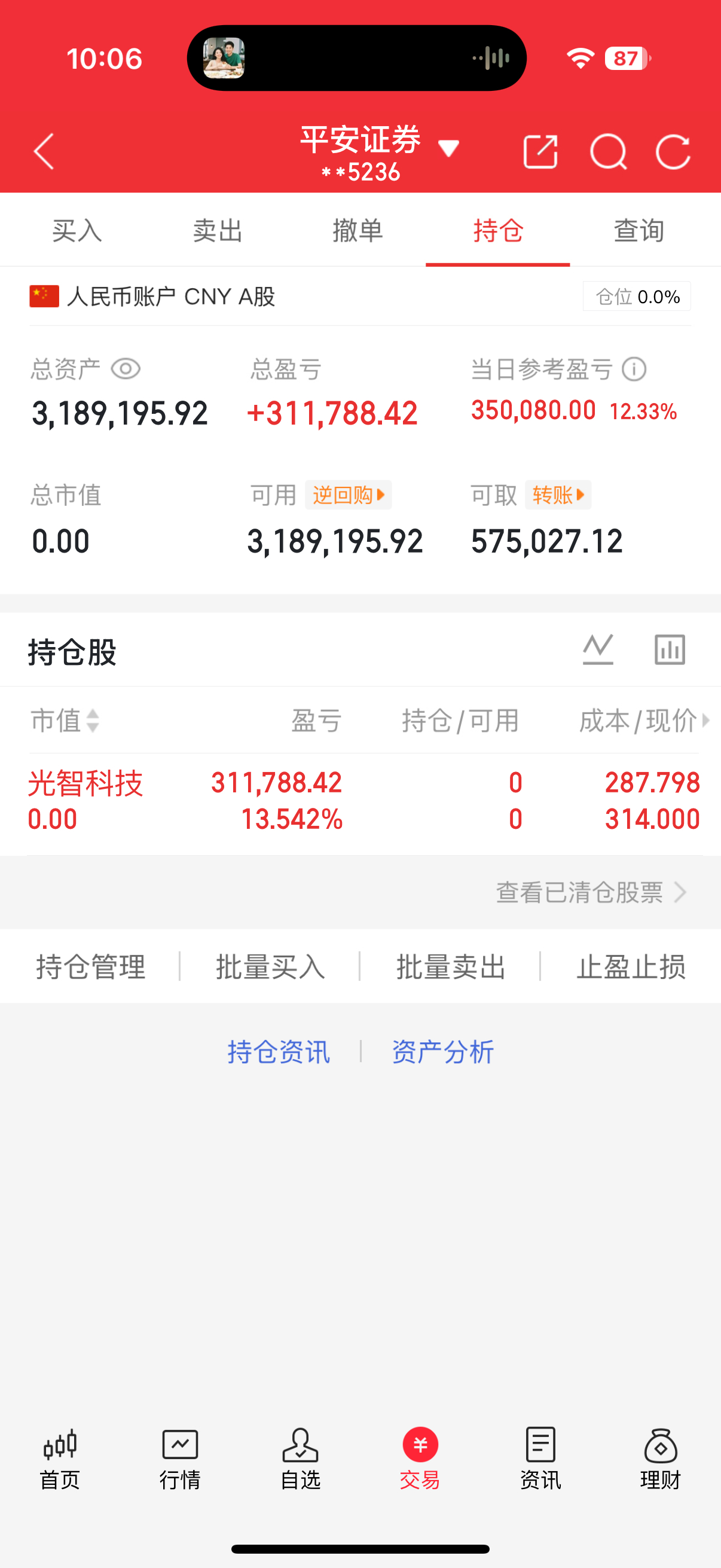 6月29📅老才上午实盘记录今日离场🔴：光智科技，老才上周也说了，周一必上30