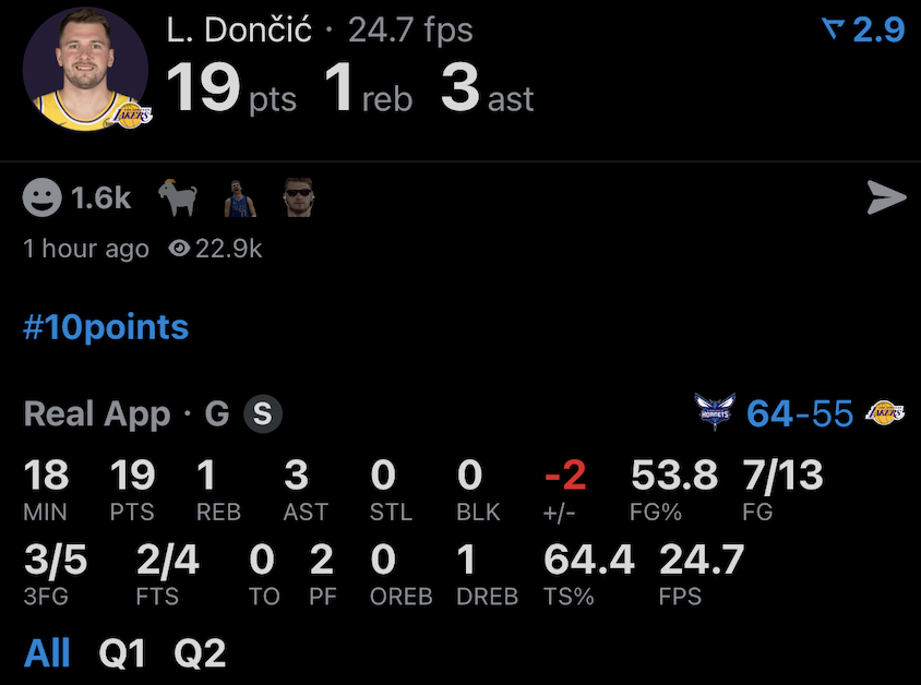 如何评价？半场的东契奇：13投7中 三分球5中3 罚球4中219分1篮板3助攻黄