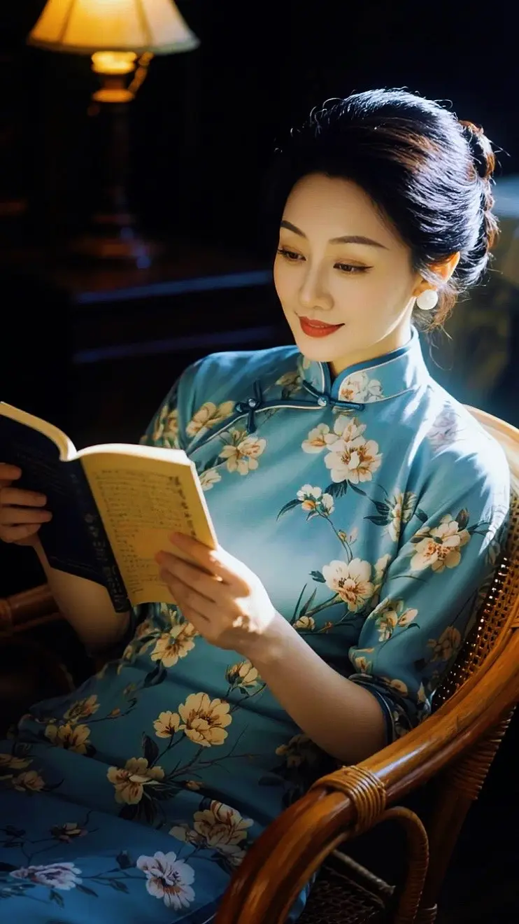 AI旗袍灯下读 随变ai随便玩 伙伴计划广告分成玩法达人