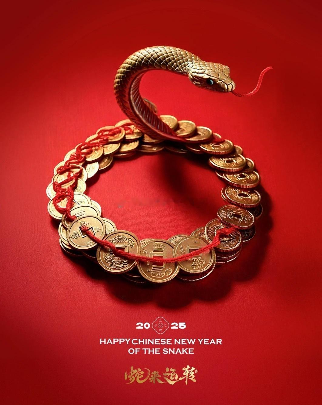 朋友们～新年快乐～蛇年运转～谢谢你们又陪伴我一年～❤️❤️❤️❤️❤️❤️  