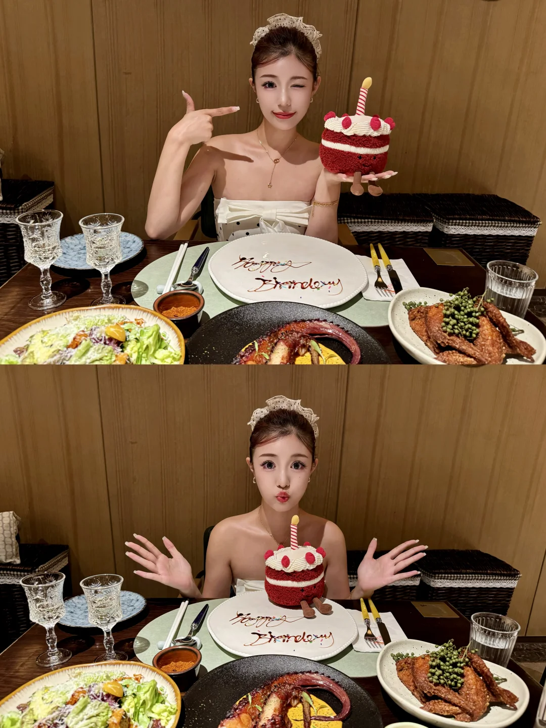 济南！过生日的美萌漂亮饭餐厅⁰̷̴͈ᴥ⁰̷̴͈
