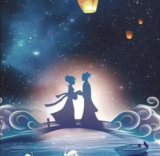 今年七夕出现了大问题。
女生还在想着男朋友今天会送什么，但男人们却集体表示退群了