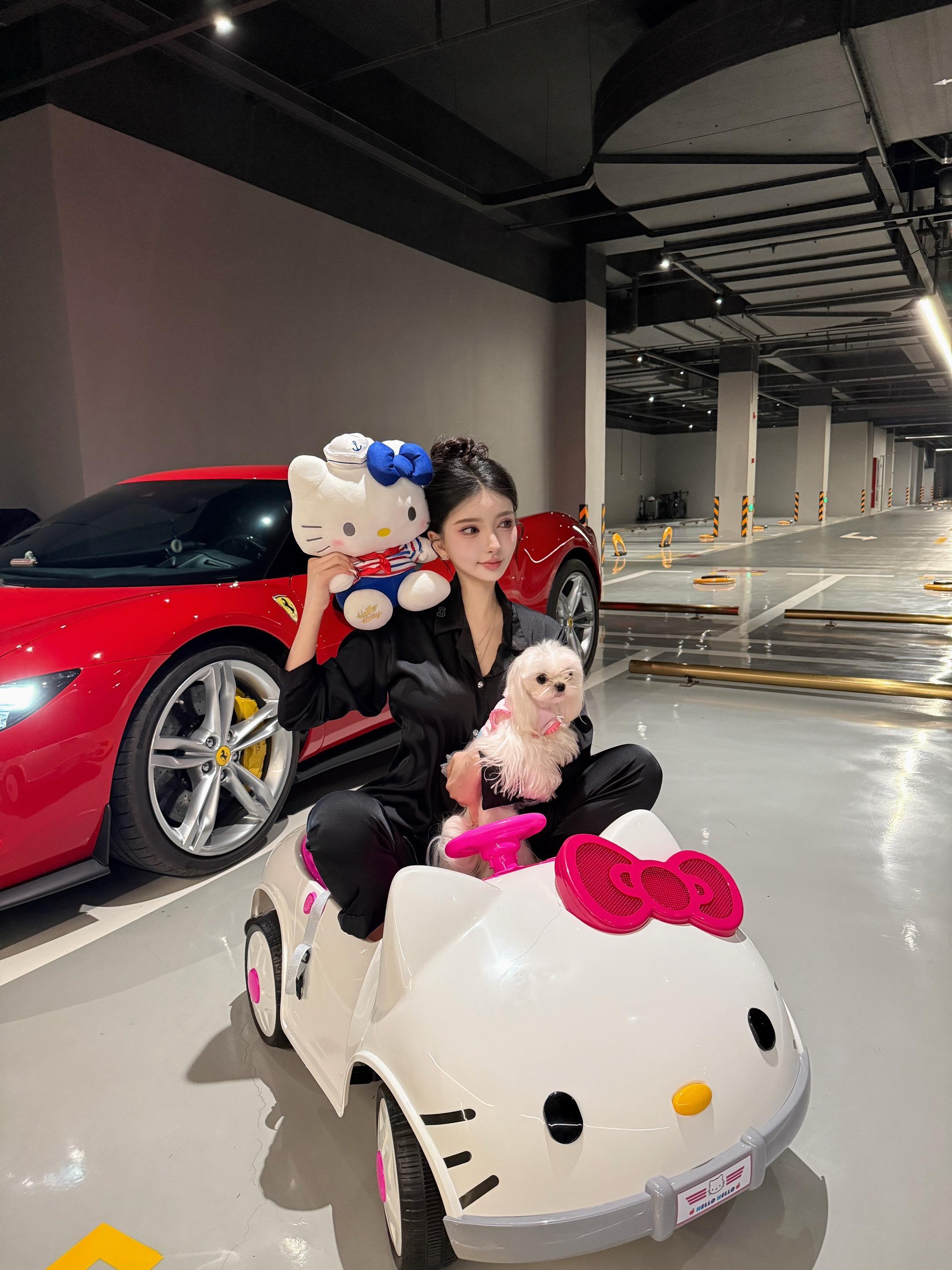 坐上kitty🎀的副驾