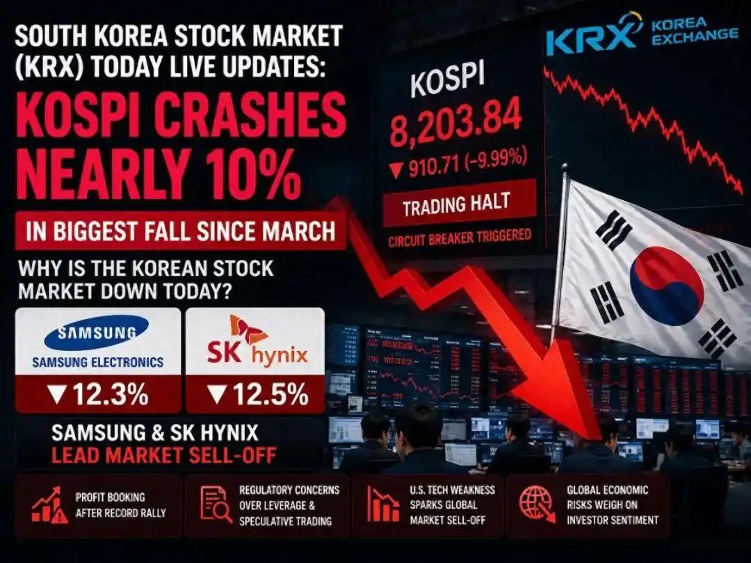 目前，我们已经看出来了，日韩股市今天的全线崩盘，核心诱因显而易见，就是AI资本支