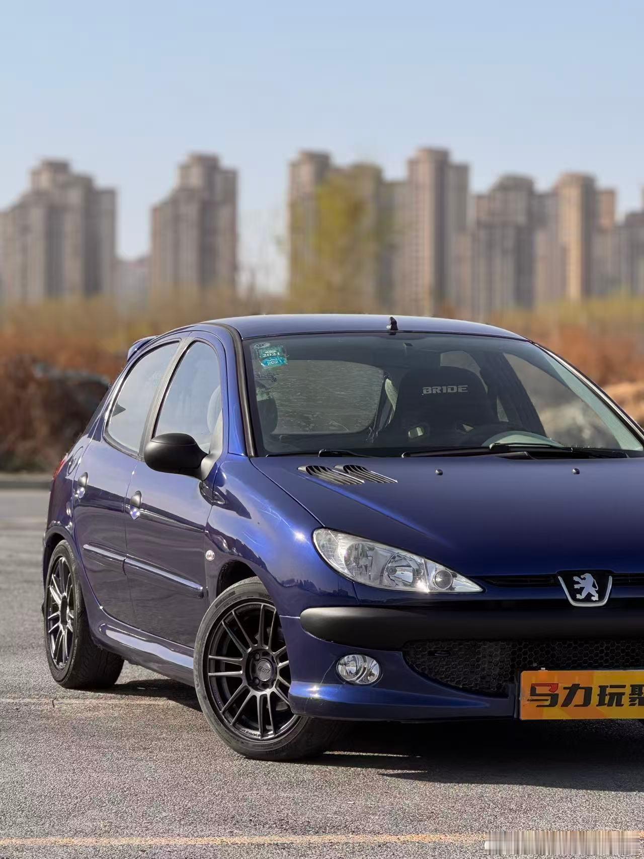 老马在路上马力玩聚大拿青春期的赛道练习车终于要出售了2007年/标致206 13