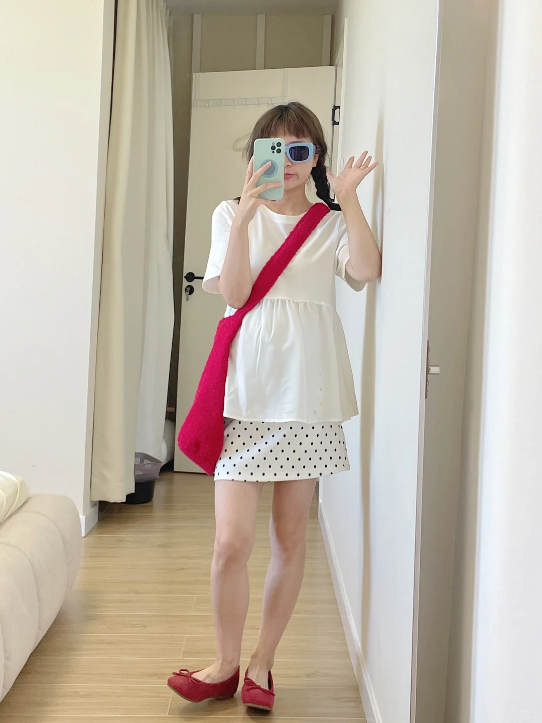 小个子孕妈妈夏天这样穿～