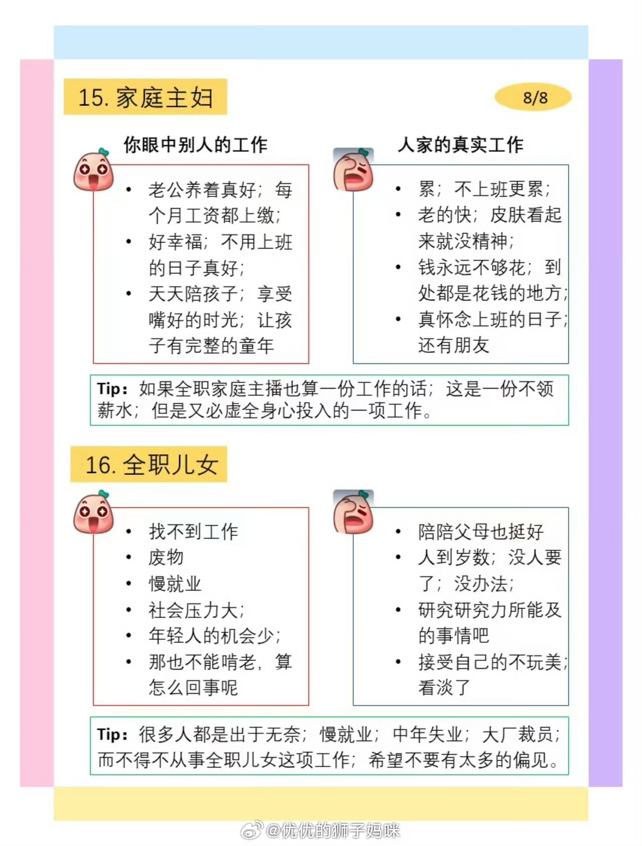 各个行业真实的工作状态 